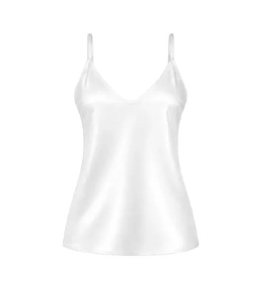 The White Silk Camisole